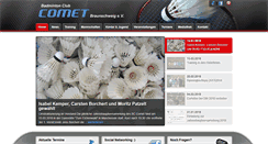 Desktop Screenshot of bc-comet.de